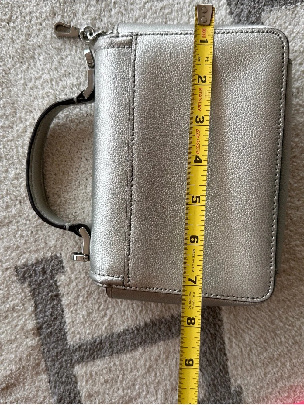 kate spade Silver Mini Top-Handle Crossbody